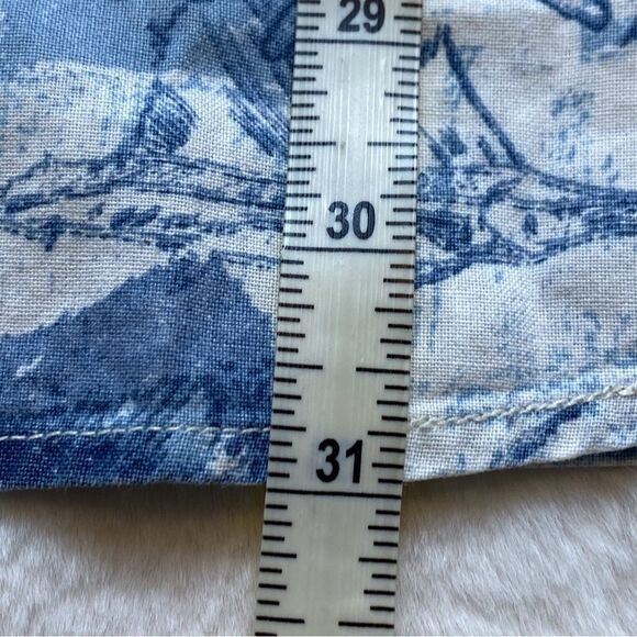 Woolrich Moccasin Saltwater Fish Short Sleeve Button Down Shirt Size Large - Picture 11 of 12